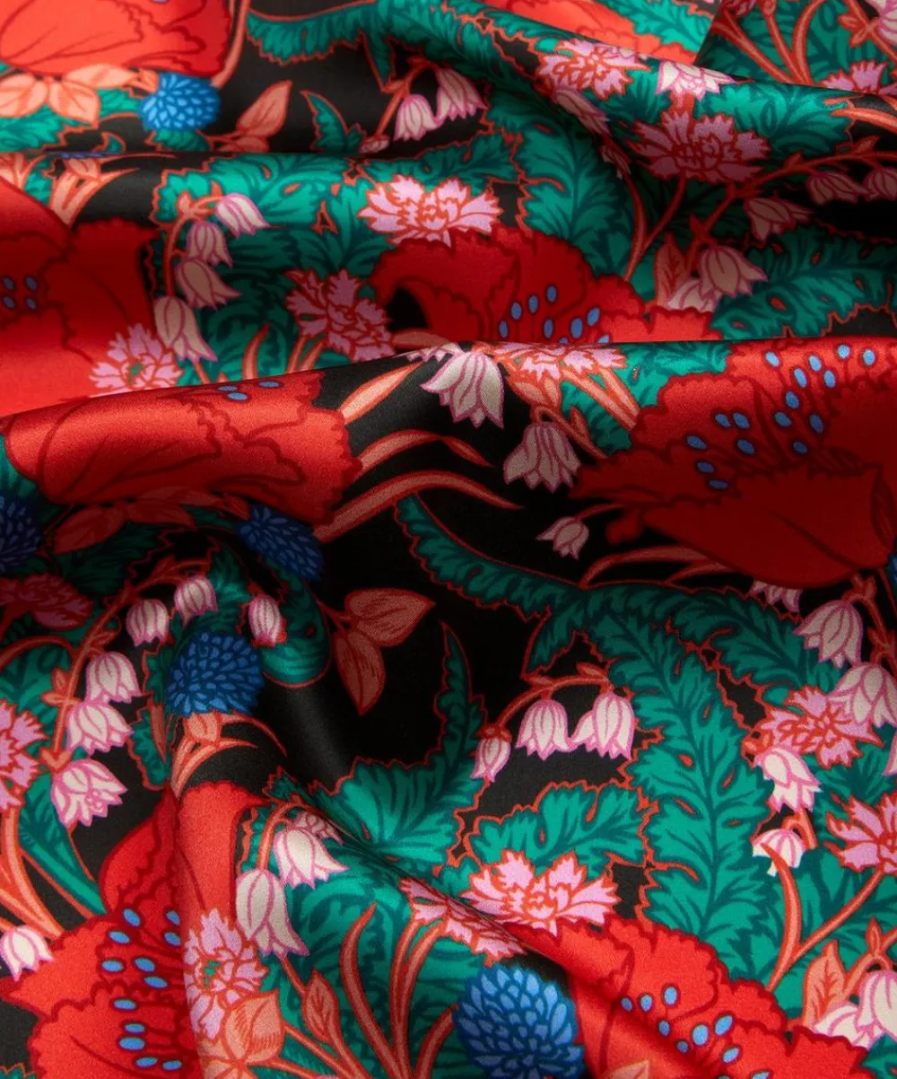 Liberty Fabrics Classic Silks|Silk Satin^June Dream Silk Satin