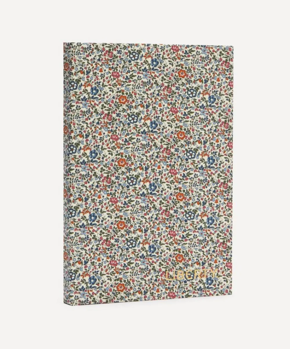 Liberty Stationery And Games^Katie and Millie Print Cotton A5 Lined Notebook