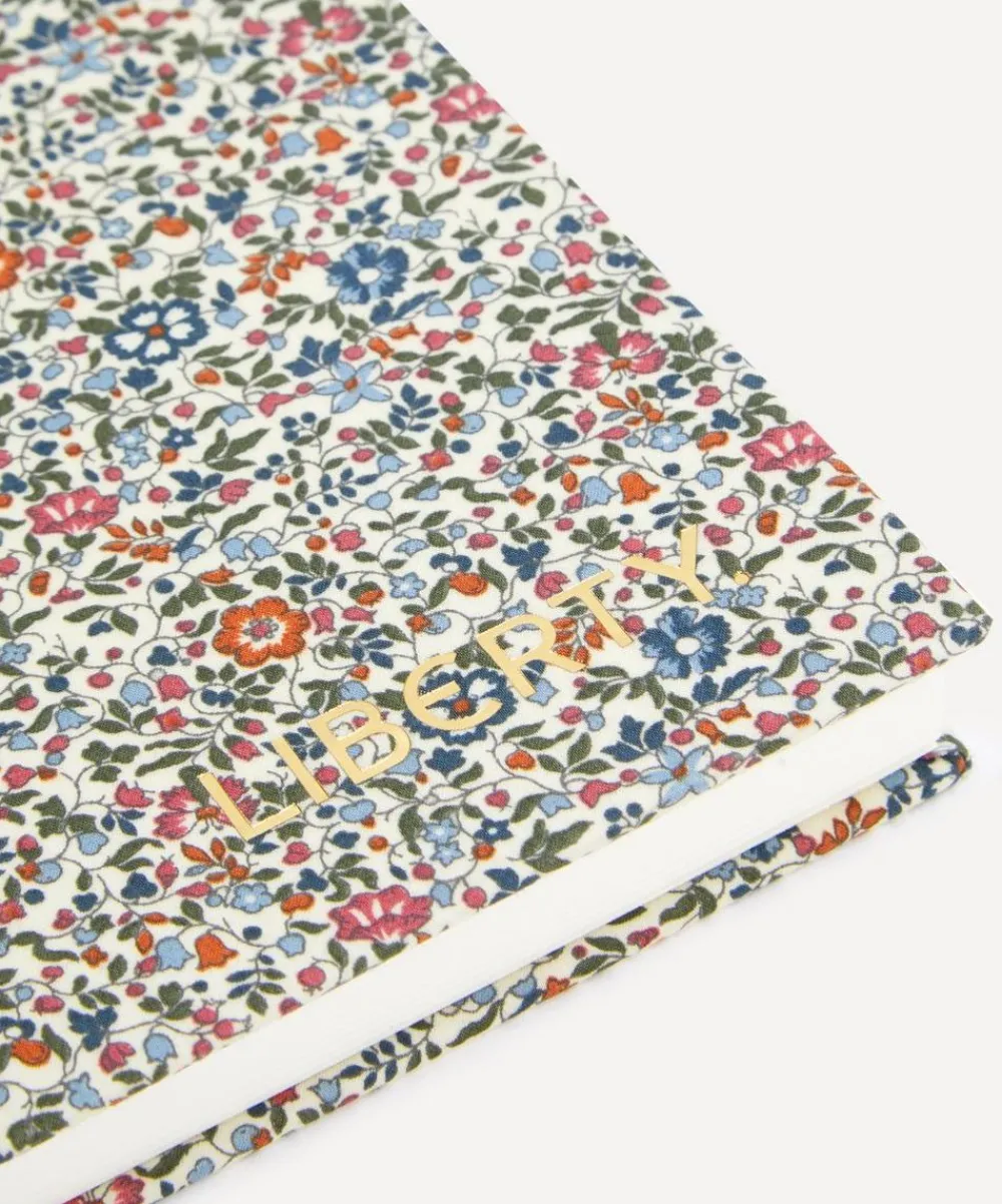 Liberty Stationery And Games^Katie and Millie Print Cotton A5 Lined Notebook