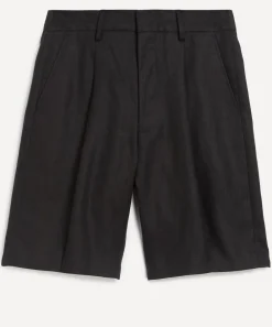NN07 Shorts^Kay Relaxed Fit Linen Shorts