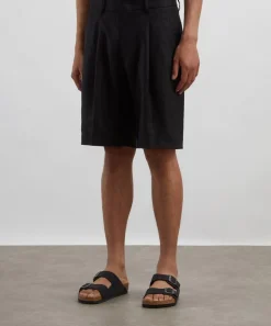NN07 Shorts^Kay Relaxed Fit Linen Shorts
