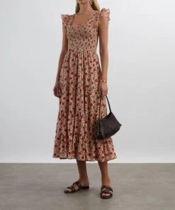 RIXO Dresses^Kendall Eva Floral Midi Dress