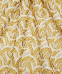 Liberty Interiors Furnishing Fabrics^Kimono Knot in Fennel