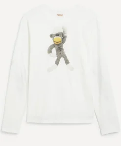 Kapital Tops^Kinechisaku Crewneck Long-Sleeve T-Shirt