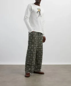 Kapital Tops^Kinechisaku Crewneck Long-Sleeve T-Shirt