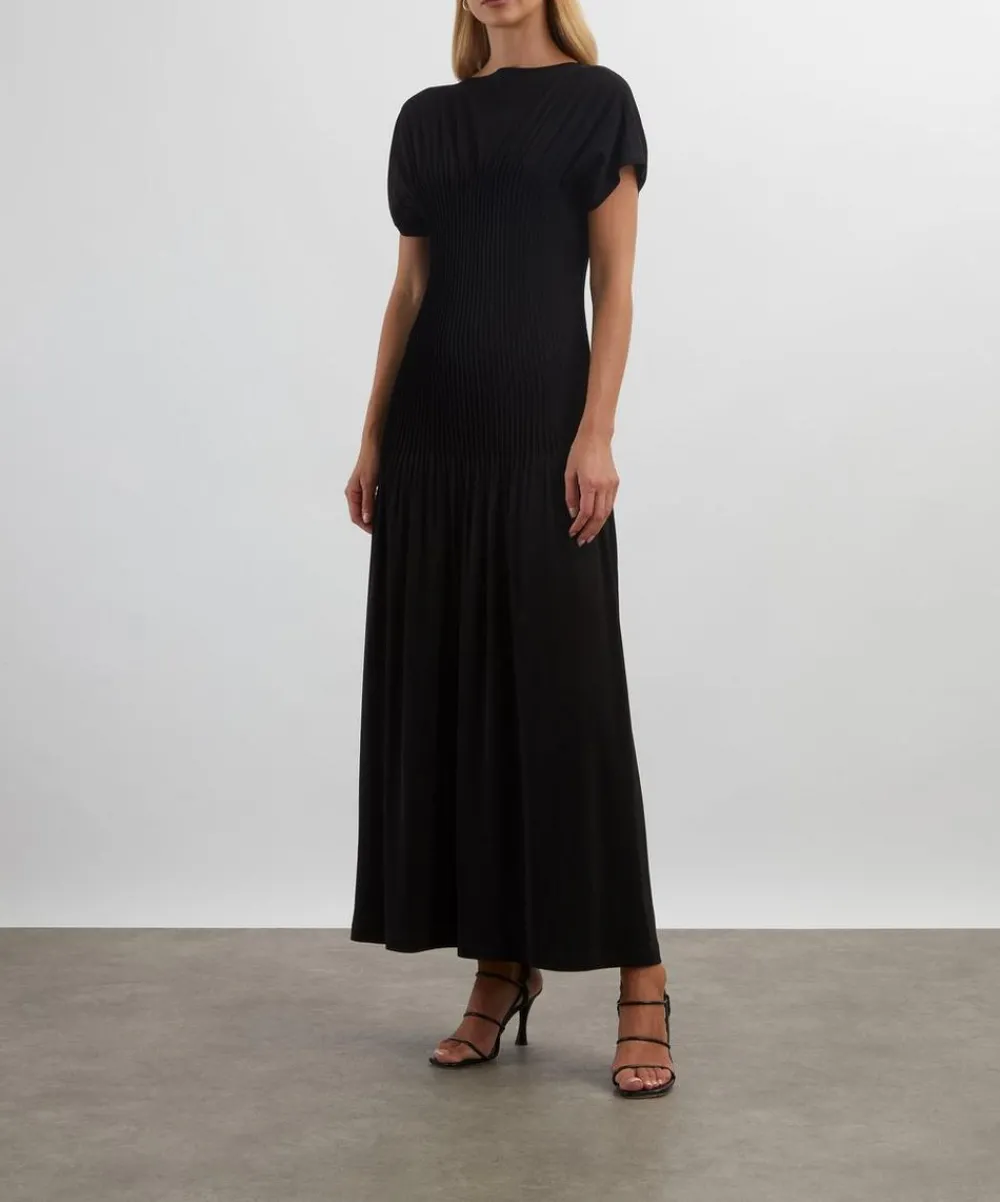 Toteme Dresses^Knife-Pleated Jersey Dress