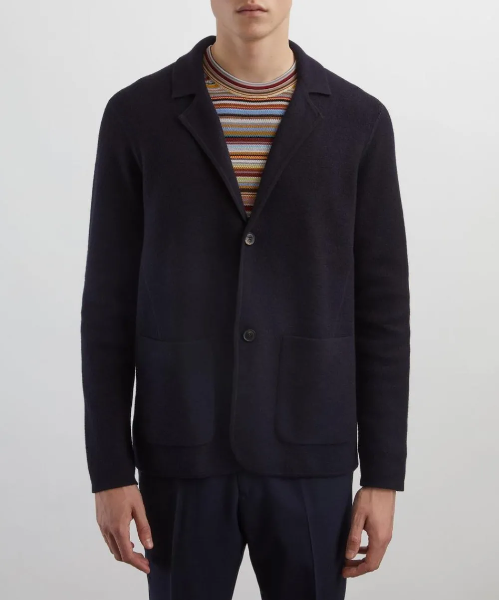 Paul Smith Coats & Jackets^Knitted Merino Wool Jacket