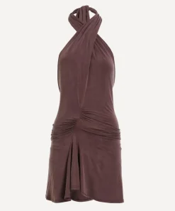 Peachy Den Dresses^Kylie Halter Knot Dress