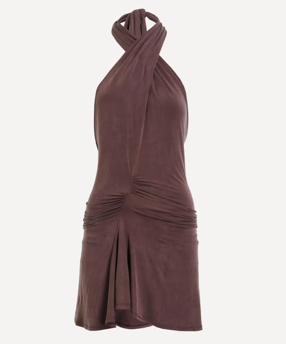 Peachy Den Dresses^Kylie Halter Knot Dress
