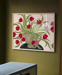 PSTR Studio Wall Art^La Poire Tulips Framed Print