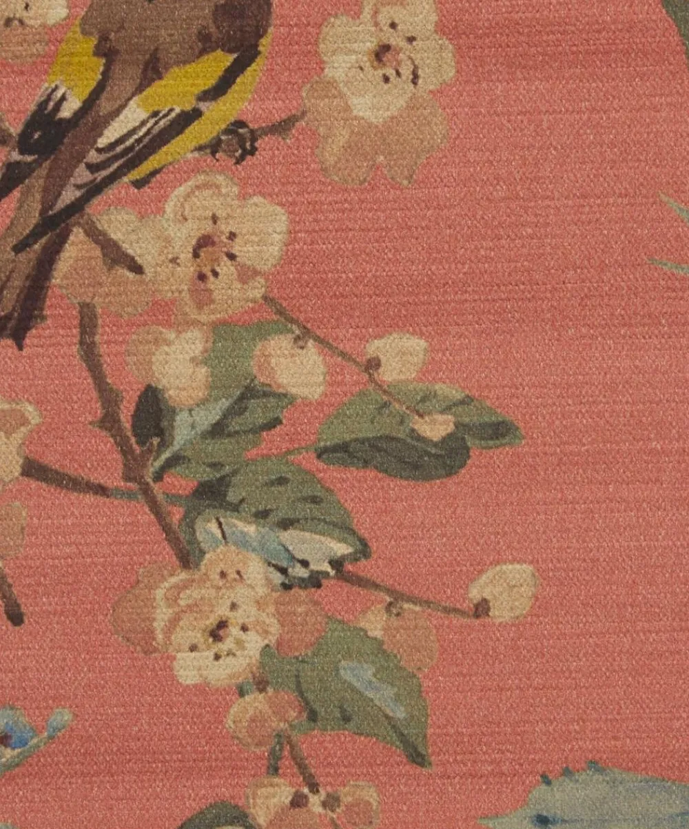 Liberty Interiors Furnishing Fabrics^Lady Kristina Rose Vintage Velvet in Lacquer
