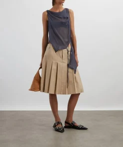 Paloma Wool Skirts^Lai Pleated Midi Skirt