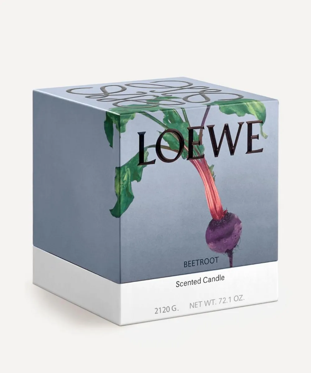 Loewe Candles & Candle Holders^Large Beetroot Candle 2120g
