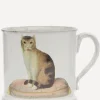Astier de Villatte Mugs^Large Cat Mug