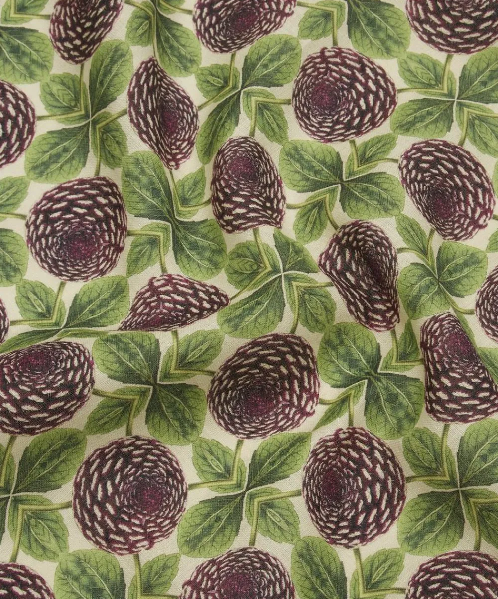 Avenida Home Tableware^Large Dahlia 300x150cm Linen Tablecloth