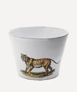 Astier de Villatte Mugs|Tableware^Large Felis Tigris Cup without Handle