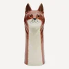 Quail Vases^Large Fox Vase