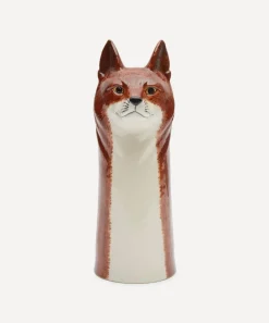 Quail Vases^Large Fox Vase