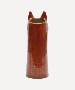 Quail Vases^Large Fox Vase
