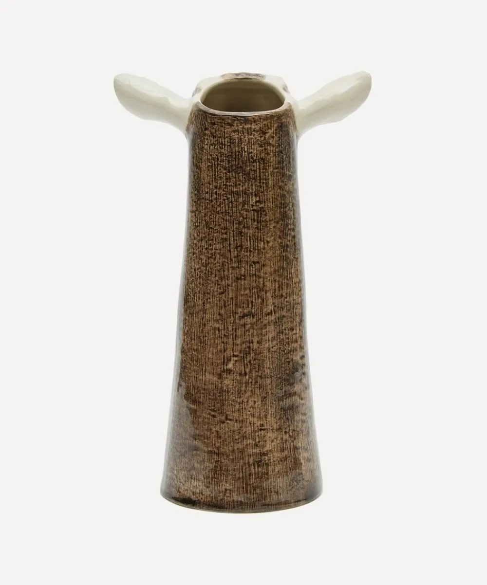 Quail Vases^Large Goat Vase