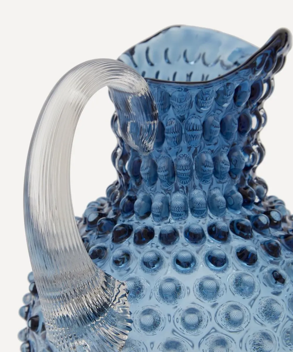 KLIMCHI Glass & Drinksware^Large Hobnail Jug