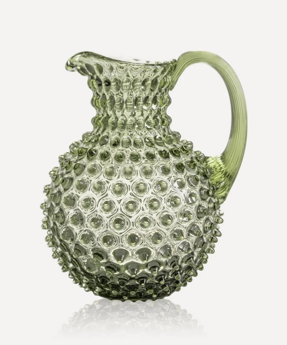 KLIMCHI Glass & Drinksware^Large Hobnail Jug