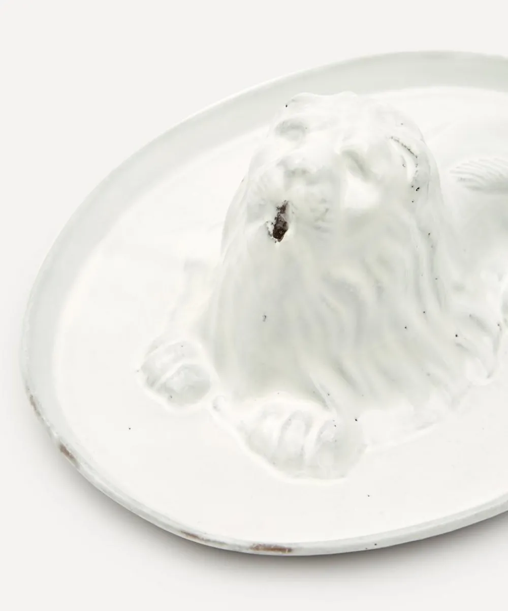Astier de Villatte Candles & Candle Holders^Large Lion Incense Holder