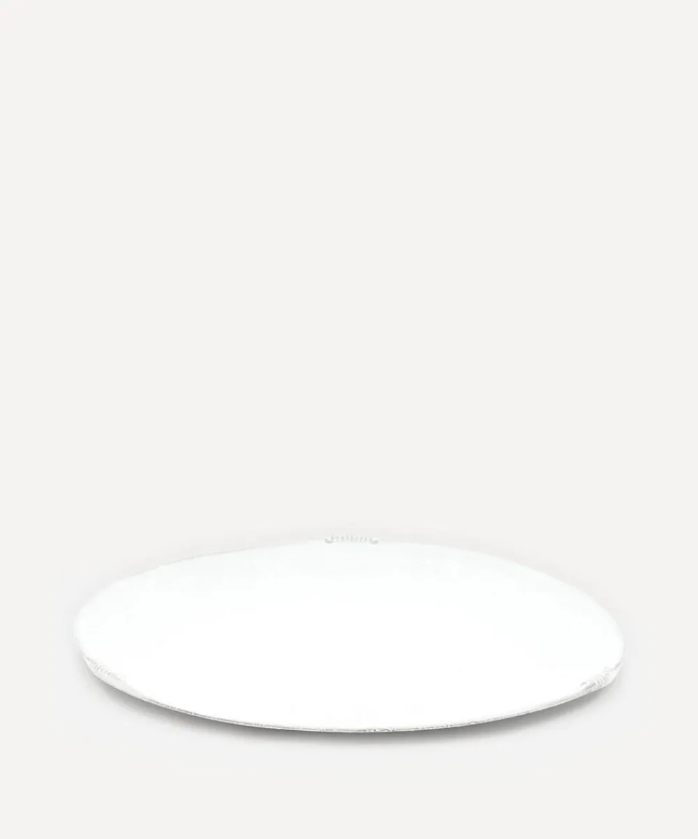Astier de Villatte Tableware^Large Neptune Dinner Plate