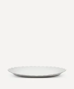 Astier de Villatte Tableware^Large Oval Marguerite Dish
