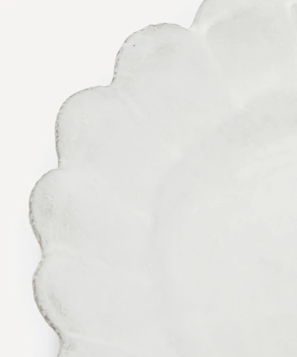 Astier de Villatte Tableware^Large Oval Marguerite Dish