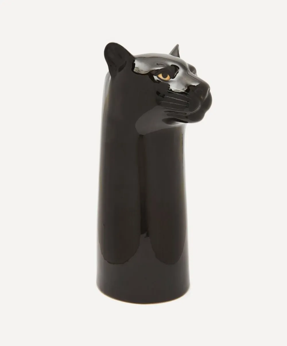 Quail Vases^Large Panther Vase
