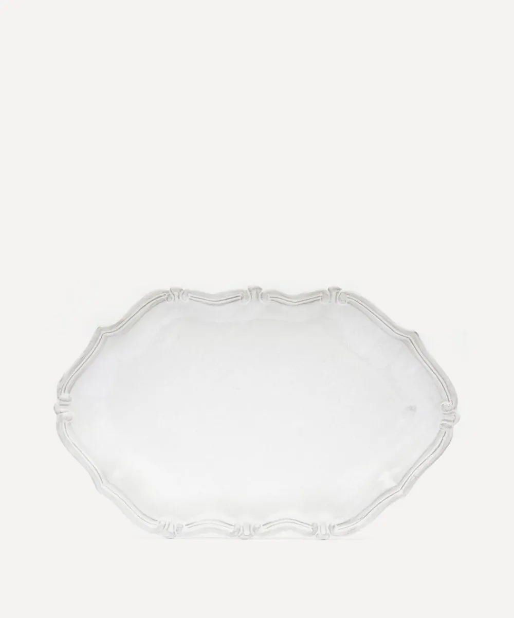 Astier de Villatte Tableware^Large Régence Oval Platter
