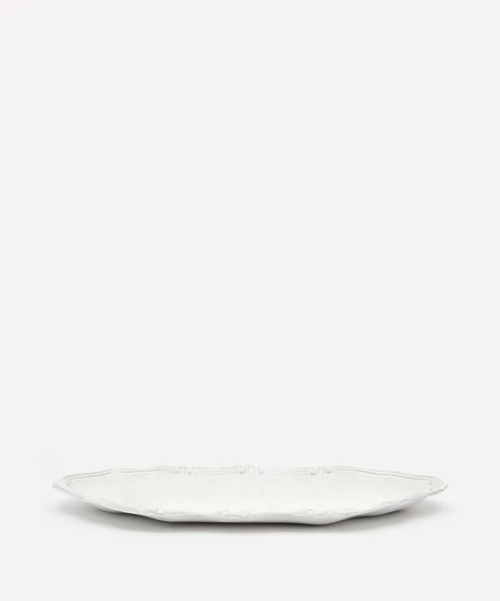 Astier de Villatte Tableware^Large Régence Oval Platter