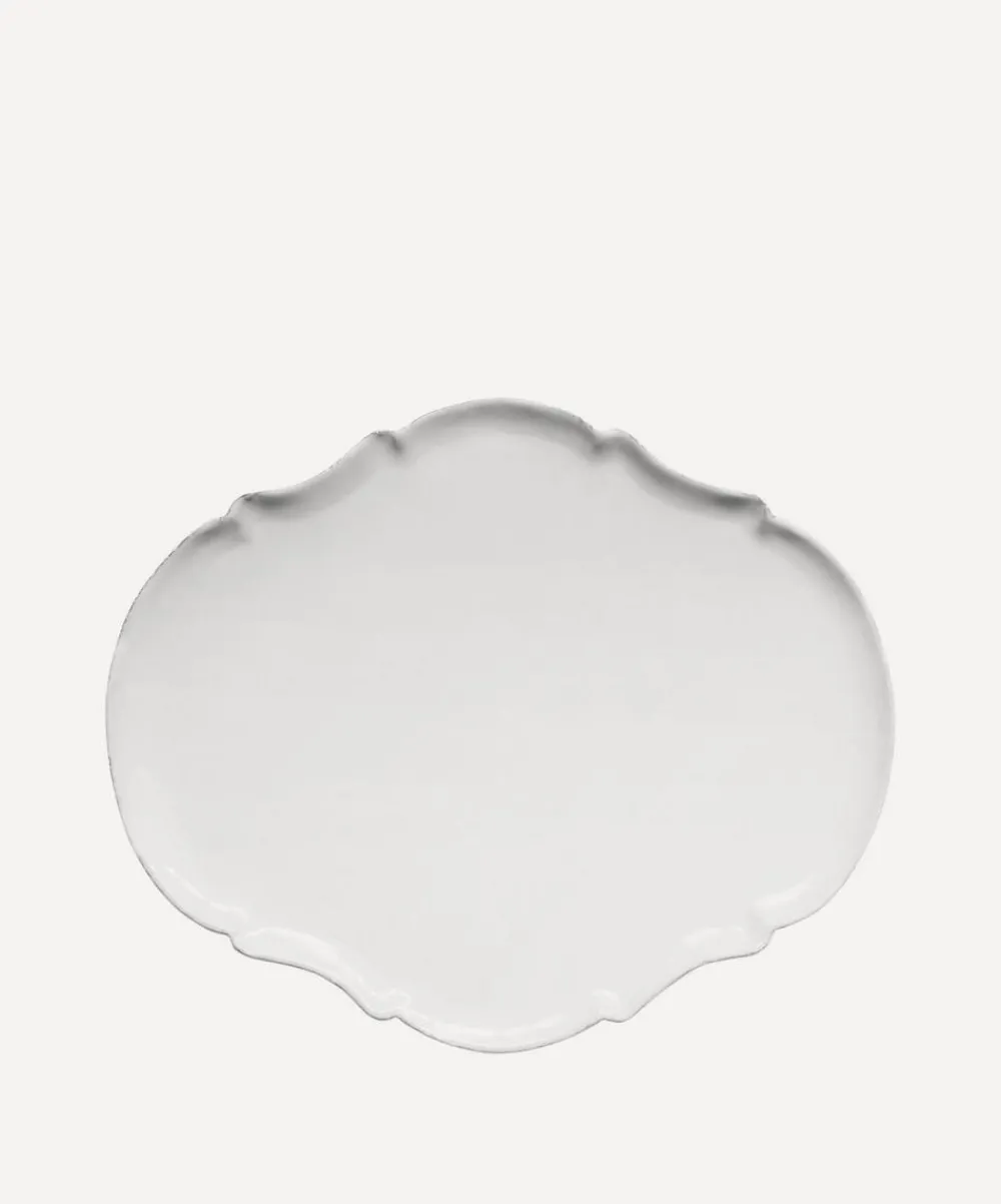 Astier de Villatte Tableware|Kitchen^Large Rome Dinner Plate