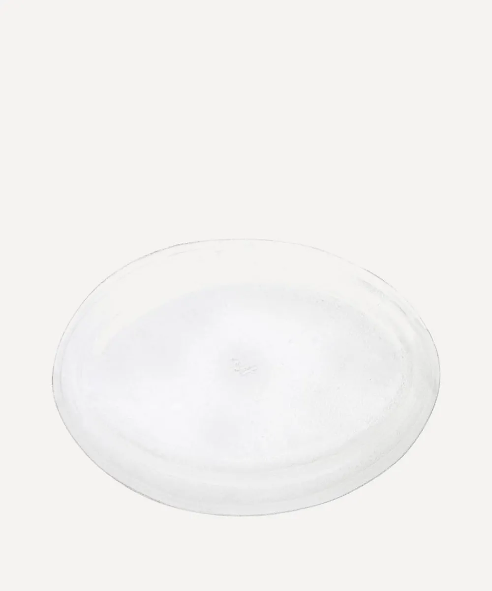 Astier de Villatte Tableware^Large Simple Deep Oval Platter