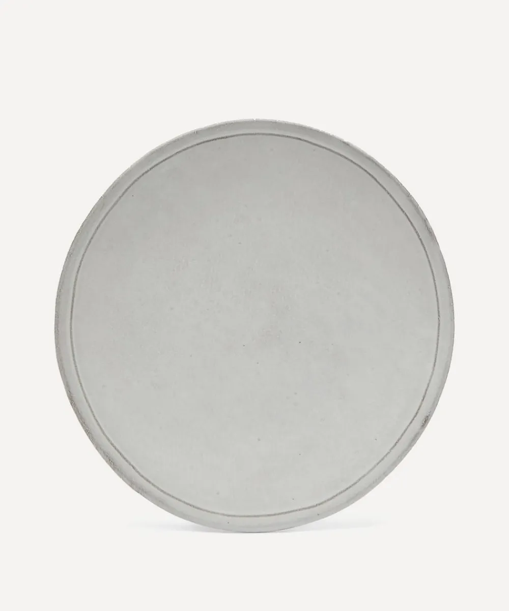 Astier de Villatte Tableware^Large Simple Dinner Plate