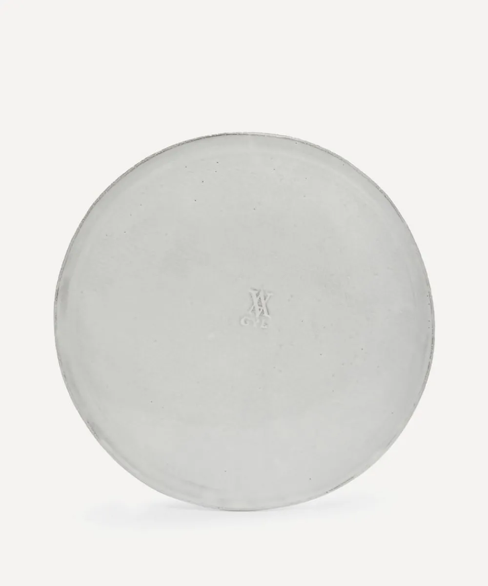 Astier de Villatte Tableware^Large Simple Dinner Plate