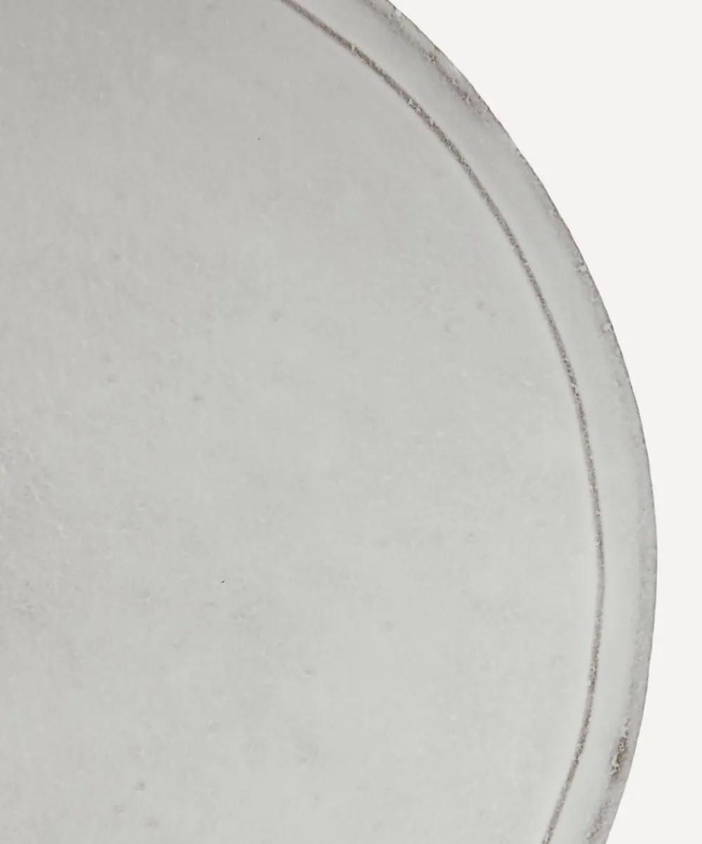 Astier de Villatte Tableware^Large Simple Dinner Plate