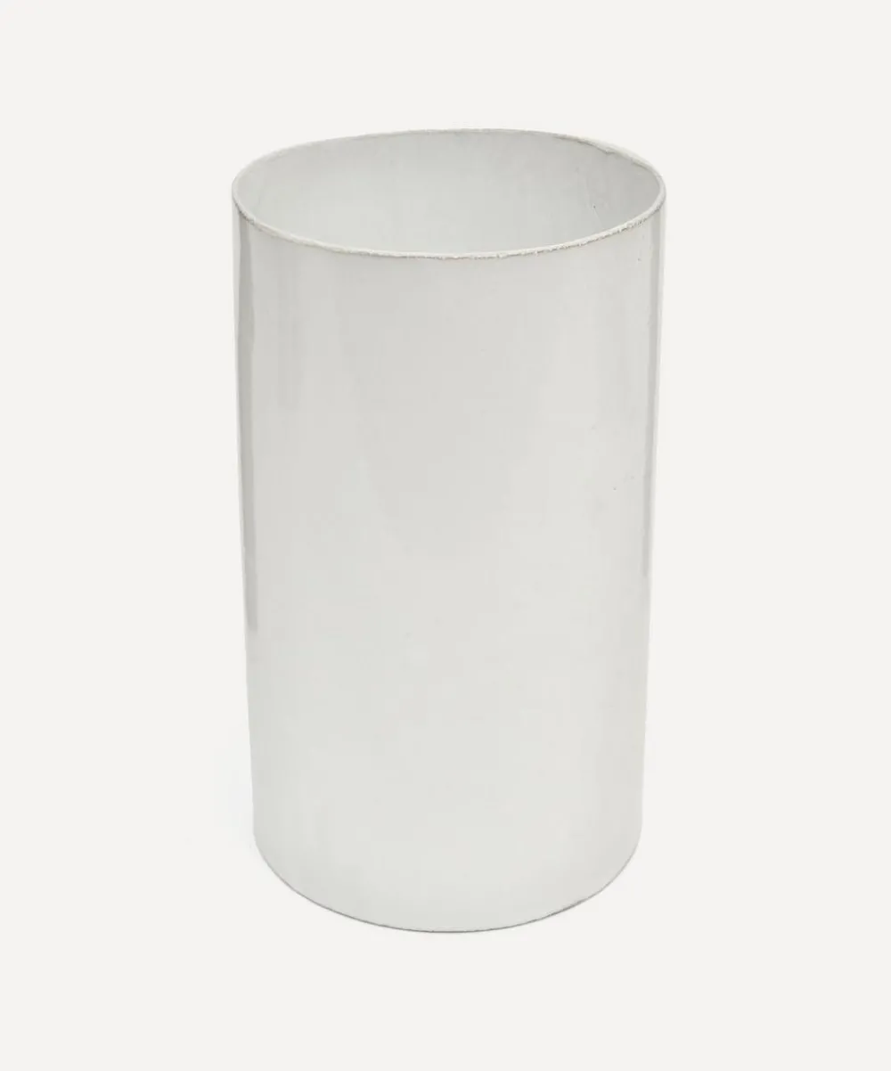 Astier de Villatte Vases^Large Tube Vase