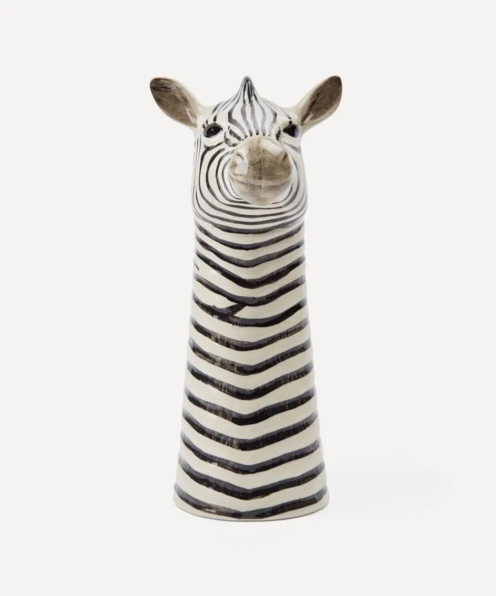 Quail Vases^Large Zebra Vase