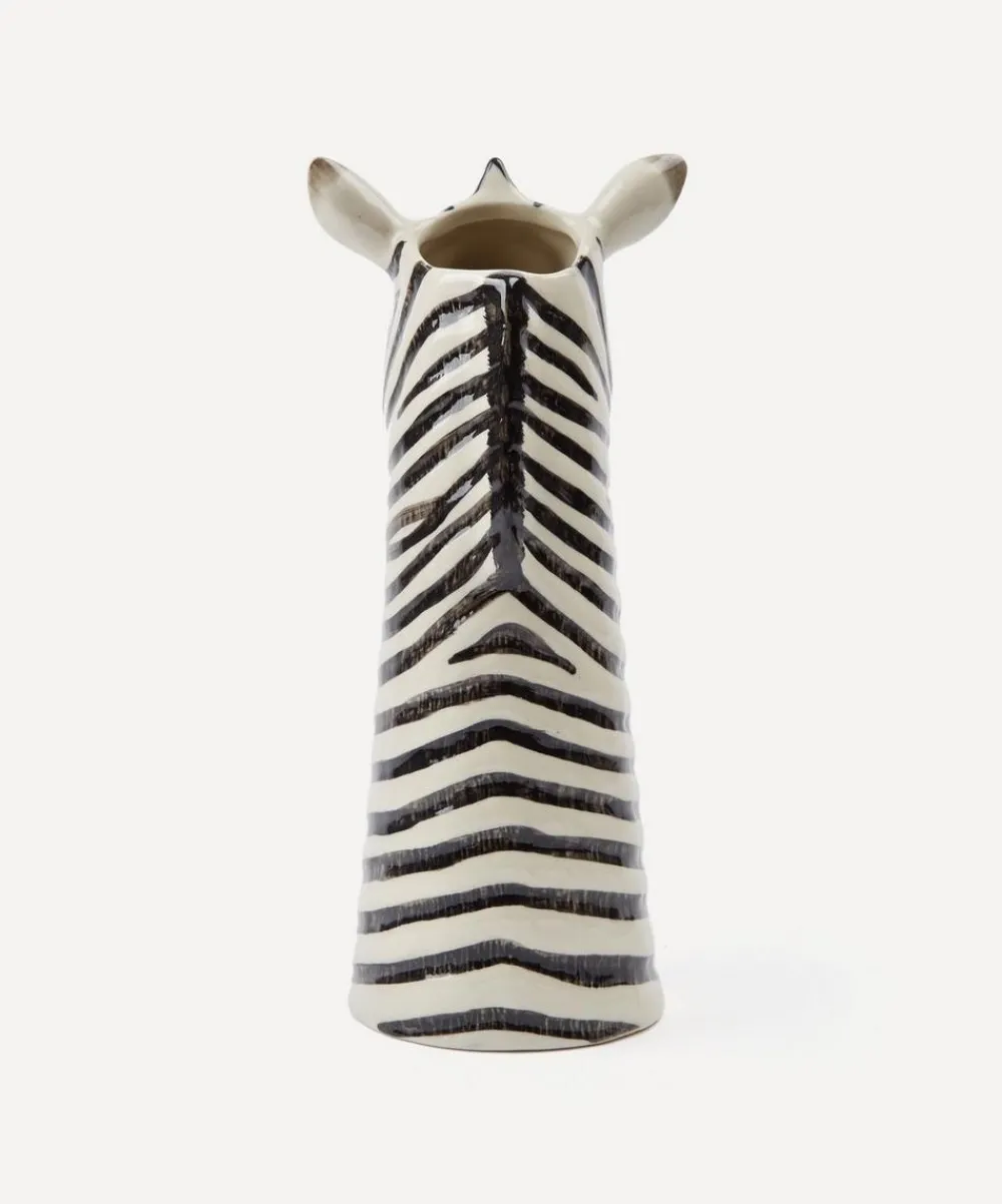 Quail Vases^Large Zebra Vase