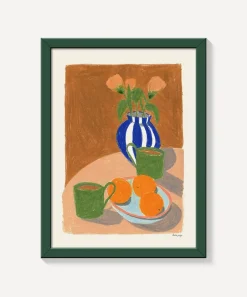 PSTR Studio Wall Art^Laura Page Coffee and Oranges Print