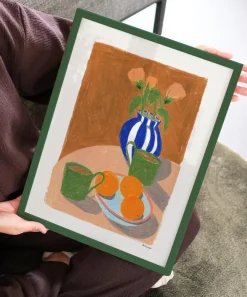 PSTR Studio Wall Art^Laura Page Coffee and Oranges Print
