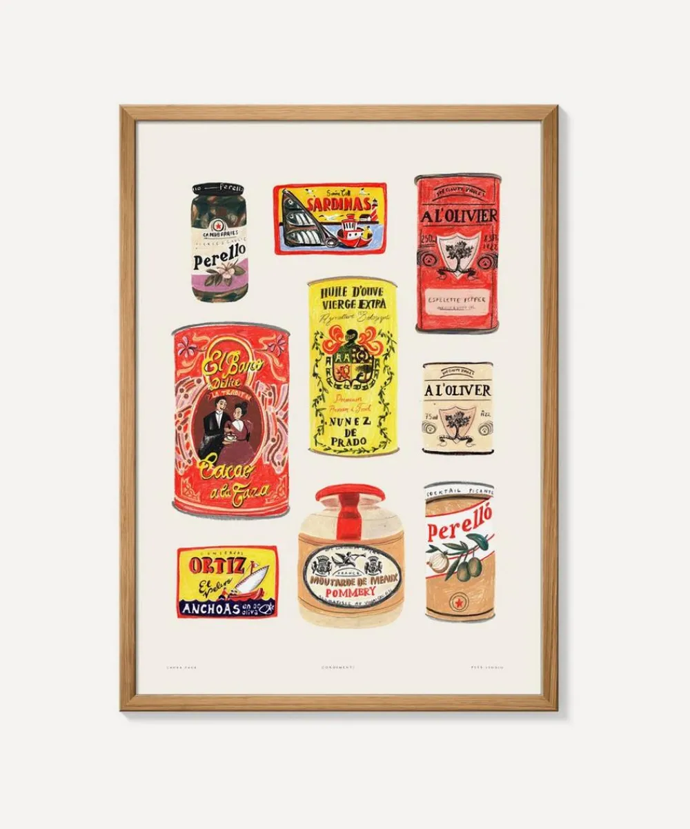 PSTR Studio Wall Art^Laura Page Condimenti Print