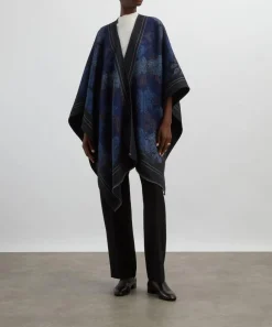 Liberty Scarves^Laura’s Reverie 140X160 Wool Cape