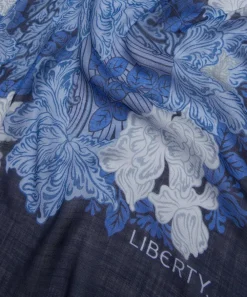 Liberty Scarves^Laura’s Reverie 65X195 Wool-Silk Scarf