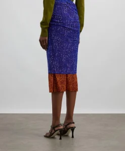 Dries Van Noten Skirts^Layered Mesh Midi Skirt
