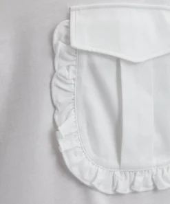 Simone Rocha Tops^Layered Ruffle Pocket Long-Sleeve T-Shirt