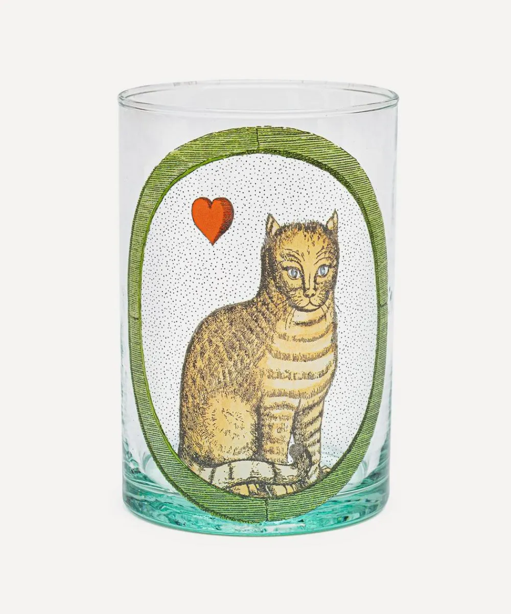 Marin Montagut Glass & Drinksware^Le Chat Glass