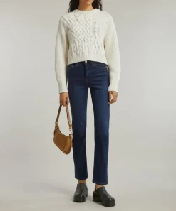 Frame Jeans^Le High Straight Long Jeans